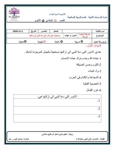 المرحلة الدعوية