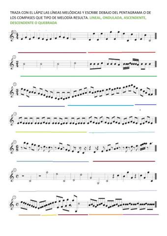 Líneas melódicas