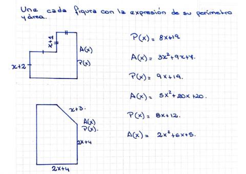 Polinomios - Perimetro y Area