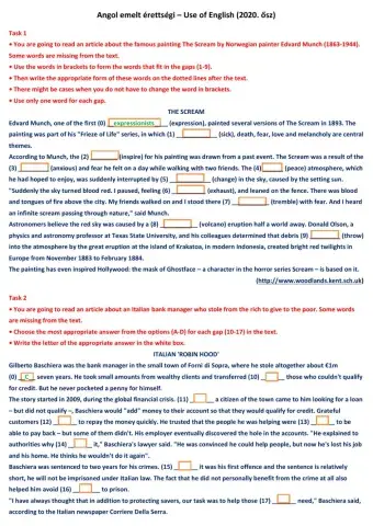 2020 ősz emelt angol érettségi use of English - IT IS LEGAL!!!