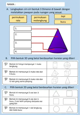 Bentuk Matematik Tahun 2