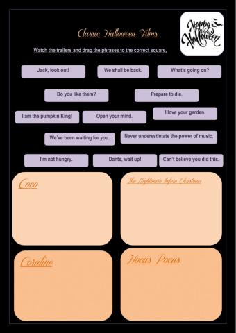 Classic halloween  films