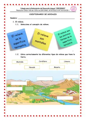 Cuestionario de ciencias sociales