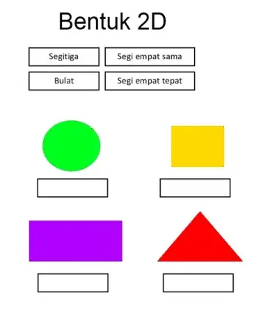 Bentuk 2D