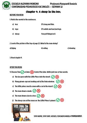 The little prince -  Chapter 4
