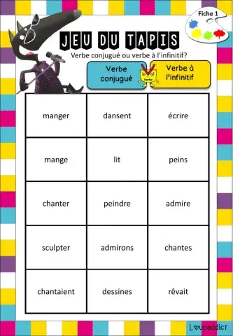 Verbe conjugué ou infinitif?