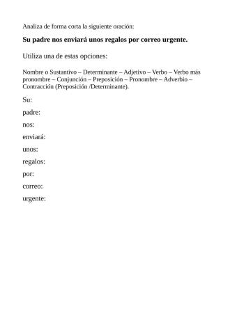 Análisis Morfológico 3