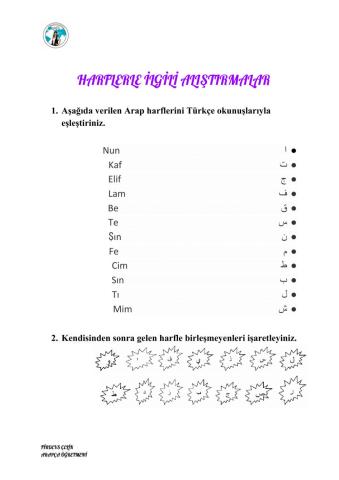 الحروف - Harfler