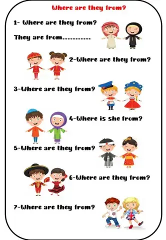 Where are they frrom?