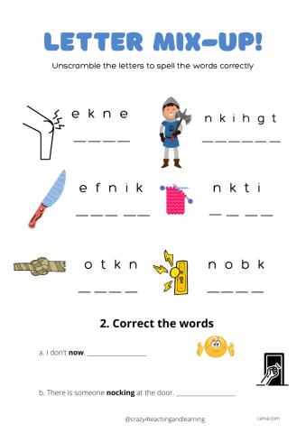 Kn spelling
