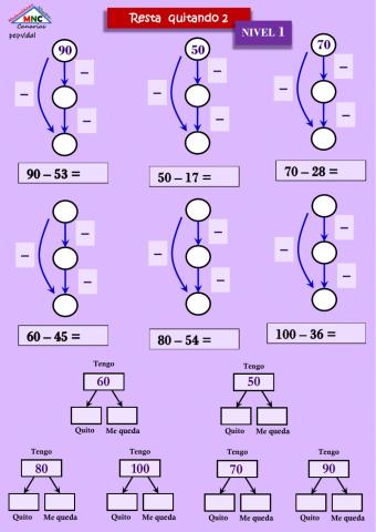 Restar Quitando 1 (2)