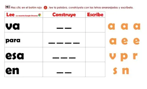 Lee, construye, escribe 21-24