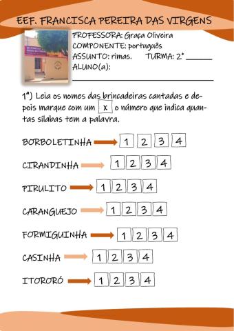 Brincadeiras cantadas