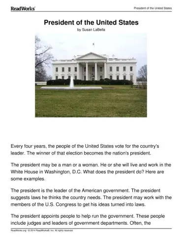 -President of the U.S.-