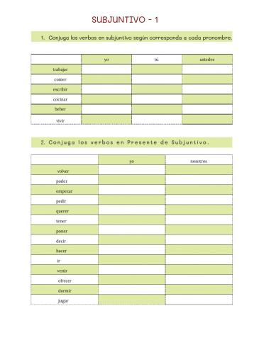 Subjuntivo-1