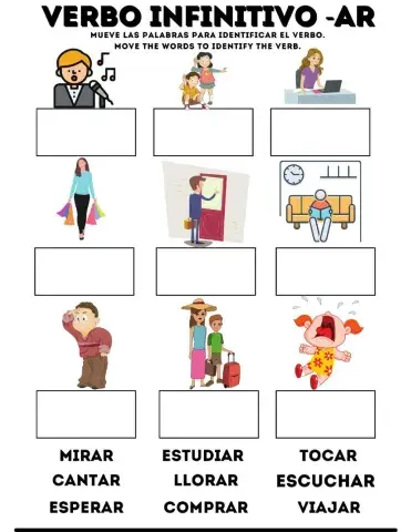 Verbo Infinitivo -Ar