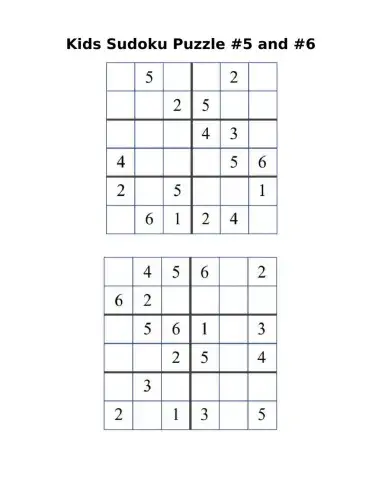 Sudoku Puzzles