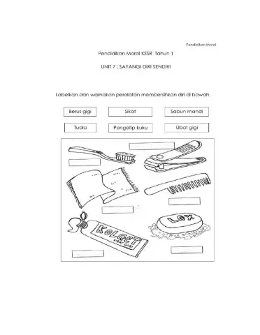 Alatan kebersihan diri