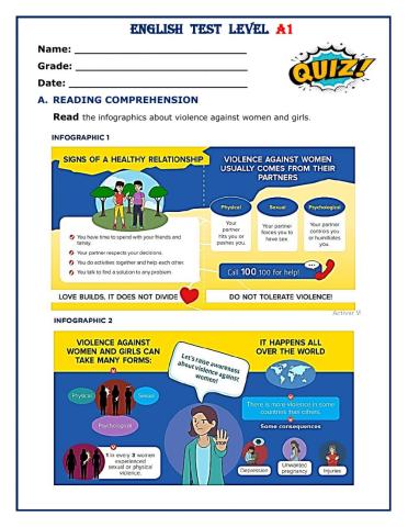 Let-s stop violence against women and girls - speak up