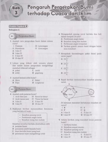 Pergerakan Bumi dan Putaran Bumi
