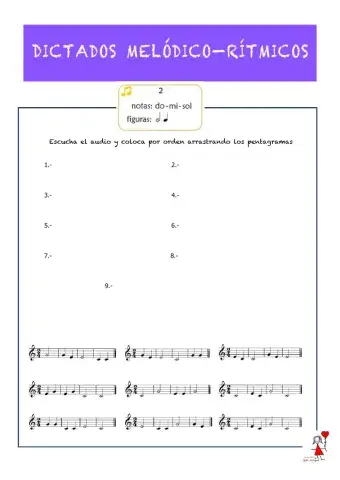 Dictado melodico-ritmico 1