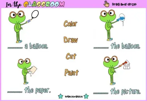 In the Classroom (Drag and drop)