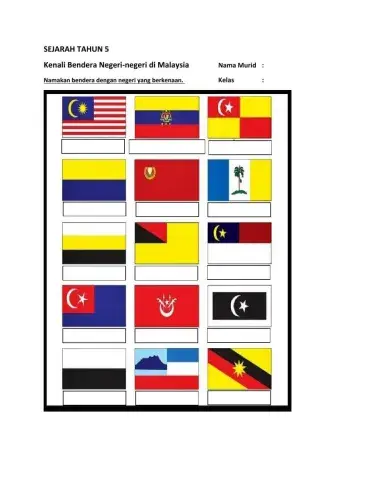 Bendera negeri-negeri di Malaysia