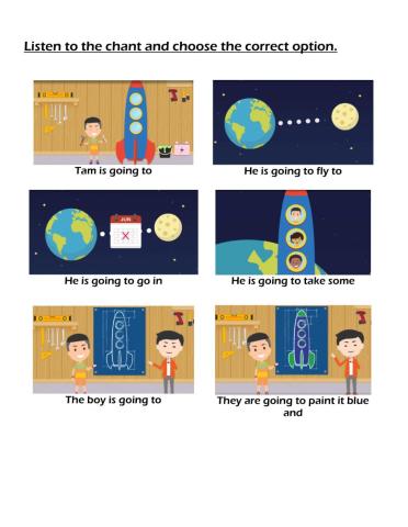 Listen to the chant and choose.