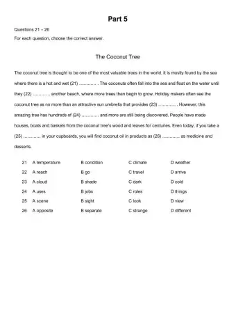 Reading comprenhension