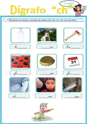 Dígradfo -ch-
