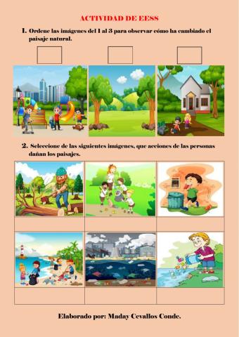 Nuestro Entorno, natural y construido.