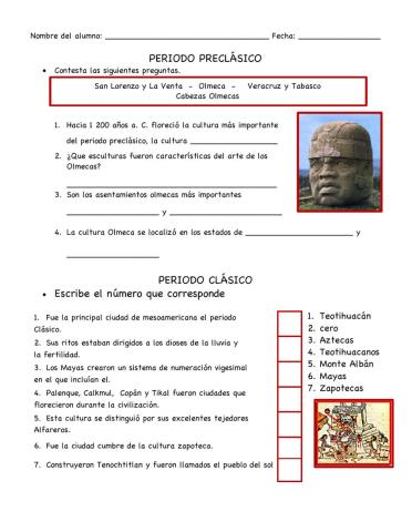 Civilizaciones Mesoamericanas