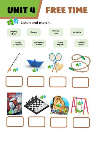 Unit 4 Free Time