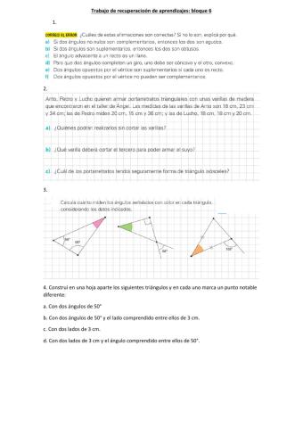 Bloque de recuperación1° cuatrimestre