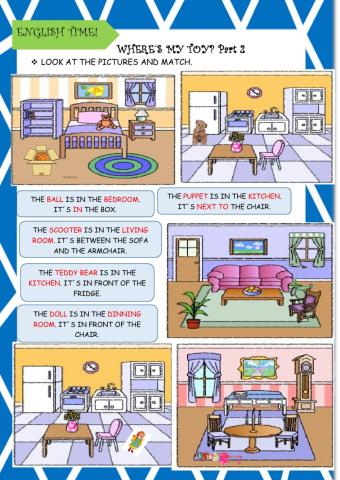Toys and prepositions PART 2