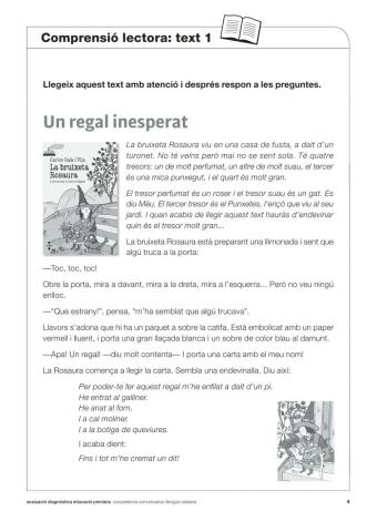 Comprensió lectora Diagnòstica