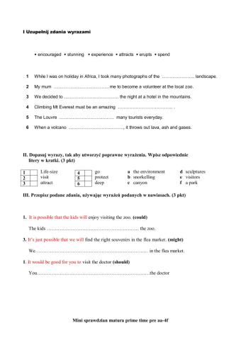 Mini sprawdzian 3żgr