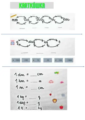 Jednostki długości i masy