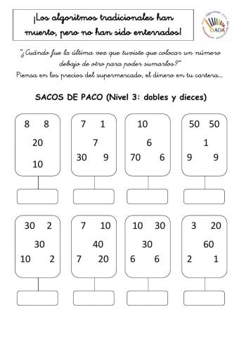 Los sacos de paco