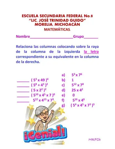 Potencia de un producto