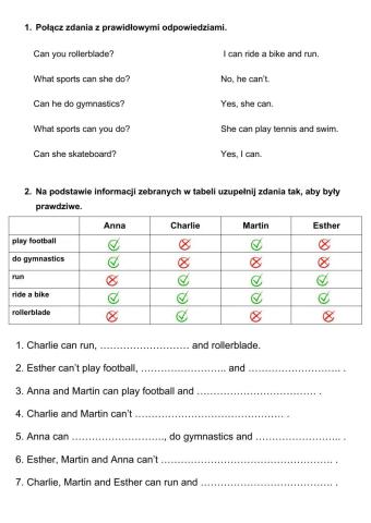 The Olympics - worksheet