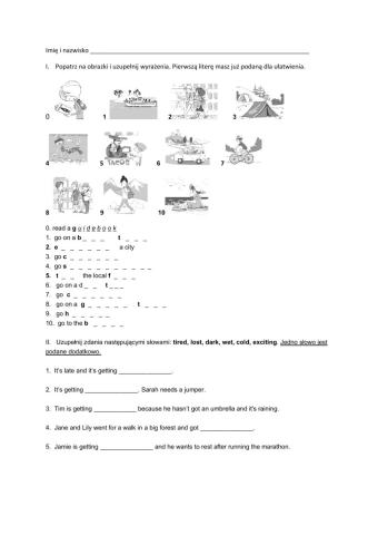 English Class A2 Unit 3