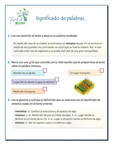 Significado de palabras