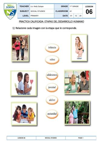 Las etapas del desarrollo humano