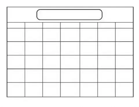 Calendar Blank - DECEMBER 2020