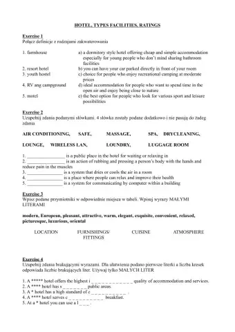 2 Th zawowdowy hotel types