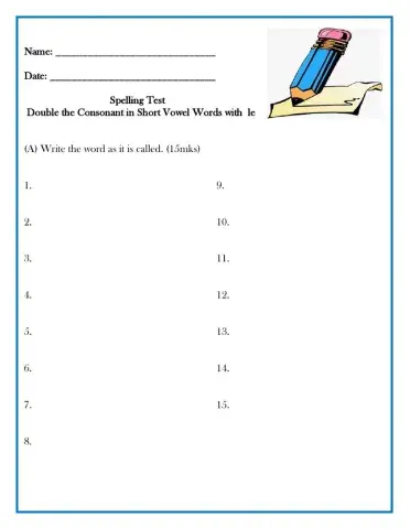 Double the Consonant