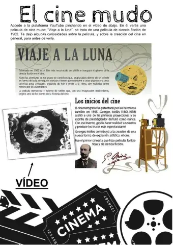Viaje a la luna - El cine mudo