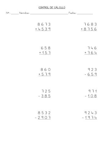 Control cálculo 3º tema 2