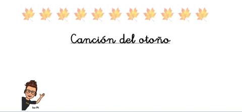 Cancion del otoño